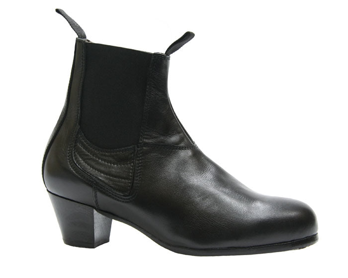 Bota Flamenco Profesional Piel Negra