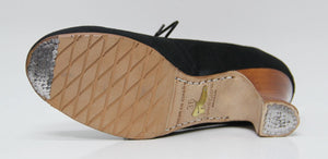 Professional Black Suede Flamenco Dance Shoe