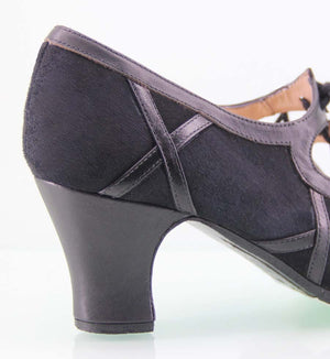 Chaussure de danse flamenco combinée professionnelle