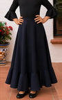 Black flamenco skirt for girls