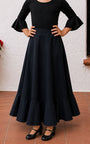 Black flamenco skirt for girls