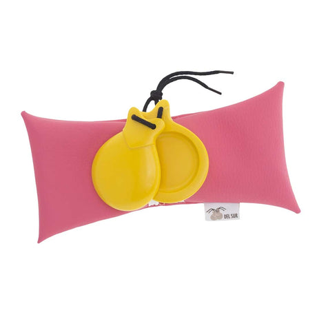 Castagnettes de concert en fibre jaune