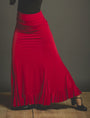 Falda flamenco velilla con fajín