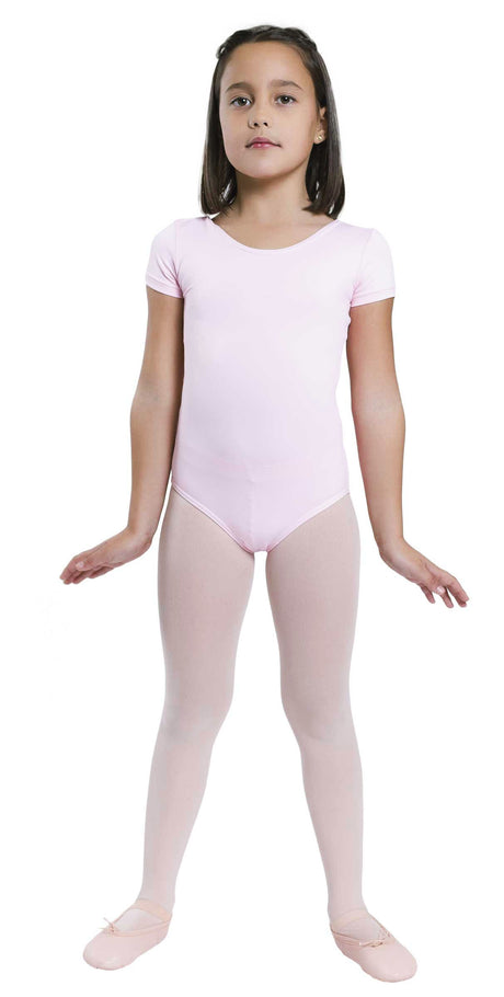 Maillot Niña Rosa Manga Corta