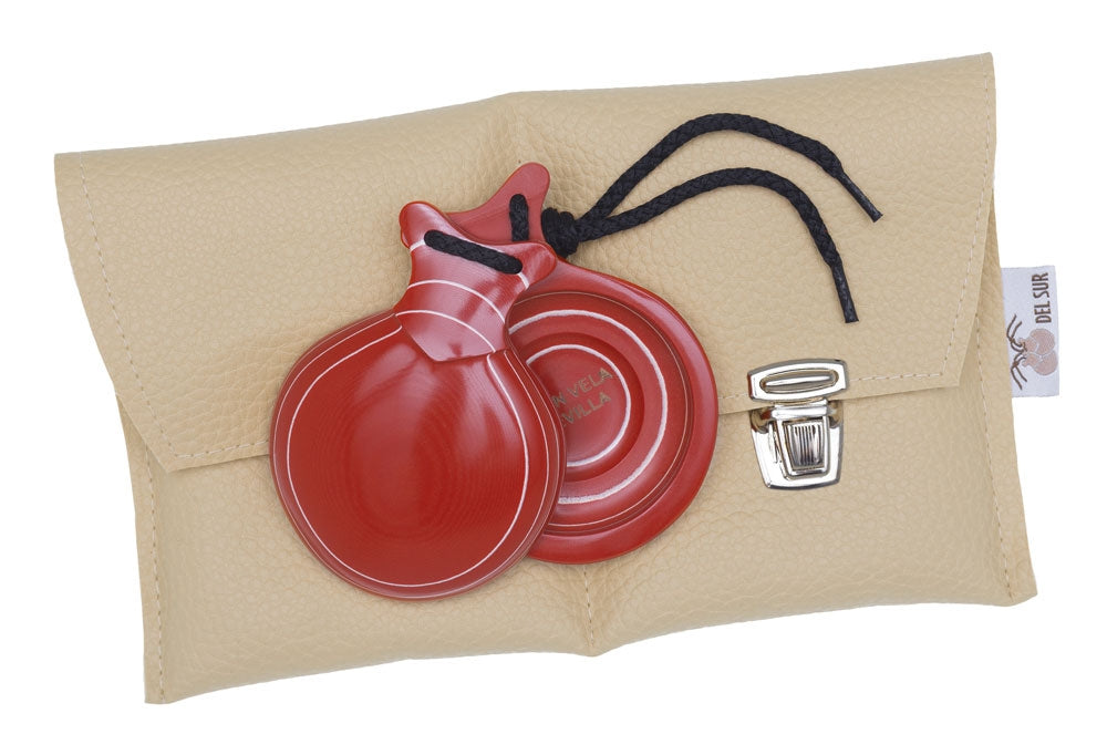 Castagnettes Capricho Rouge Double Boîte