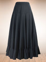Flamenco skirt with black yoke and 1 ruffle