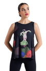 Camiseta flamenco flores
