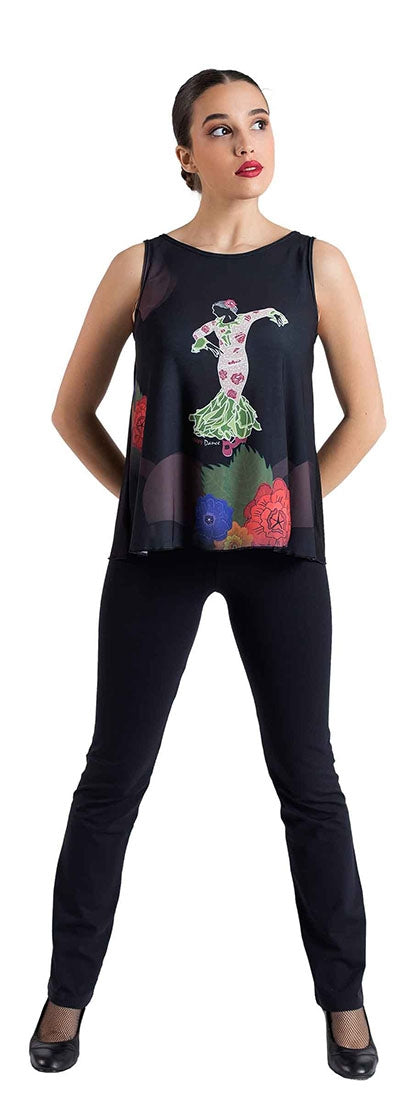 T-shirt Fleurs de Flamenco