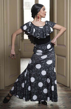 Falda Flamenco Mirabel Estampada Varios Colores