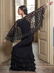 Falda Flamenco Monroy con 5 Volantes