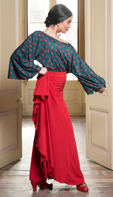 Jupe Cala Flamenco avec ceinture