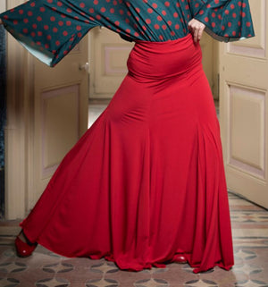 Falda Flamenco Cala con Fajin