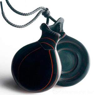 Black Fiber Castanet Double Box