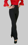 pantalon de flamenco noir
