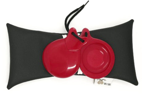 Castagnettes de concert en fibre rouge C/D