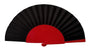 Abanico pericón rojo negro (30-31 cm)
