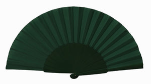Abanico Pericón Verde Botella (30-31 cm)