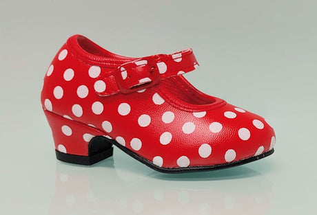 Chaussure de flamenco à pois 15/17