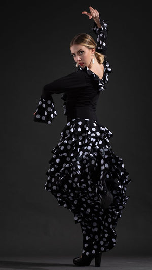 Falda Flamenco Bienne Con Fajín