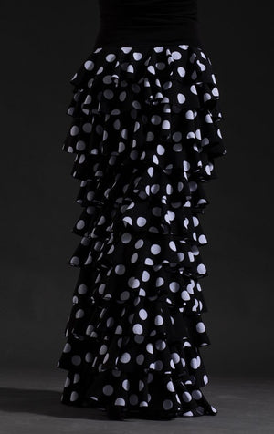 Falda Flamenco Bienne Con Fajín