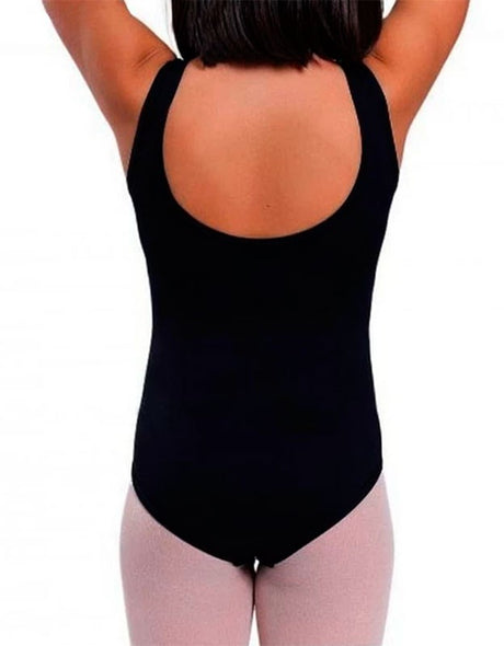 Maillot Niña Negro Tirante Ancho