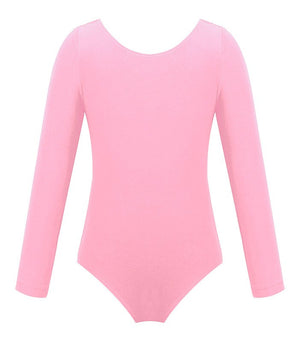 Maillot Niña Rosa Manga Larga