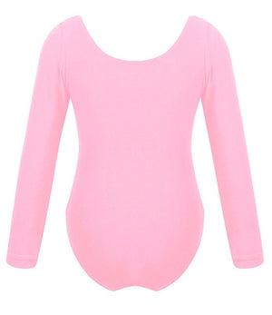 Maillot Niña Rosa Manga Larga