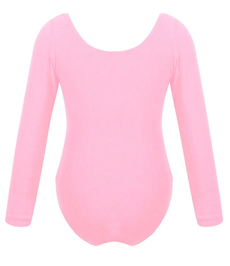 Maillot Niña Rosa Manga Larga