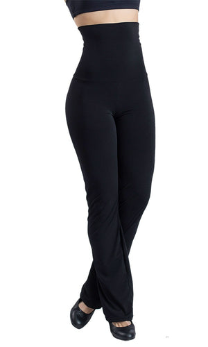 Pantalón Flamenco Negro con Trincha Doble