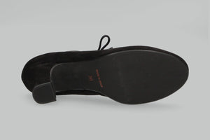 Flamenca Cordones Antelina Negro