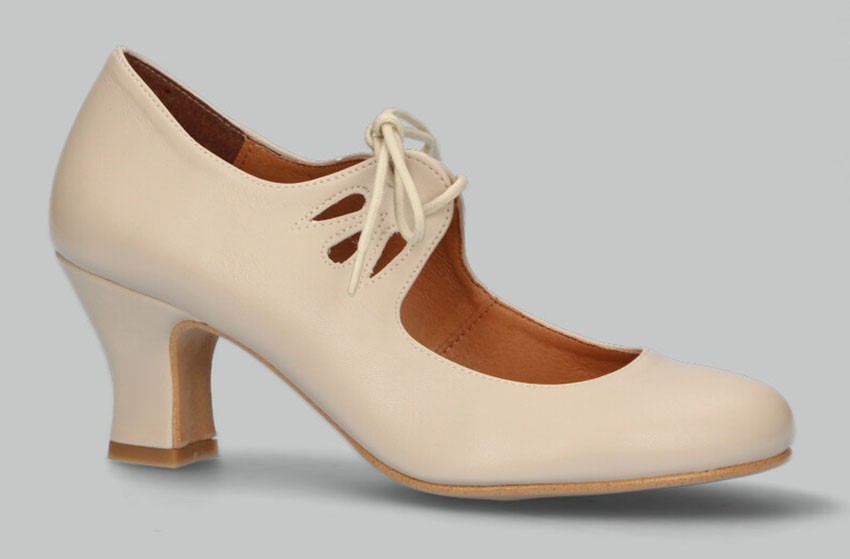 Flamenca Cordones Beige