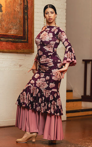 Falda flamenco Sierpes estampada varios colores