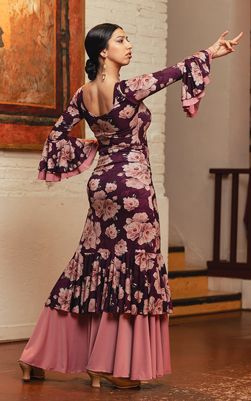 Falda flamenco Sierpes estampada varios colores