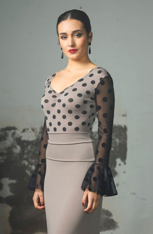 Body Flamenco Cautín à Pois