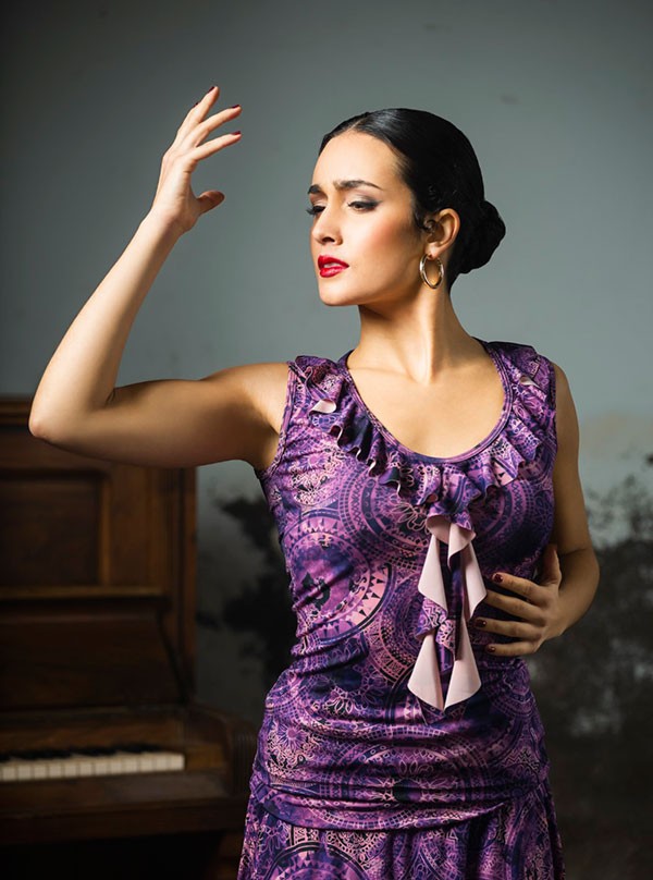 Mariquilla Printed Top with Straps