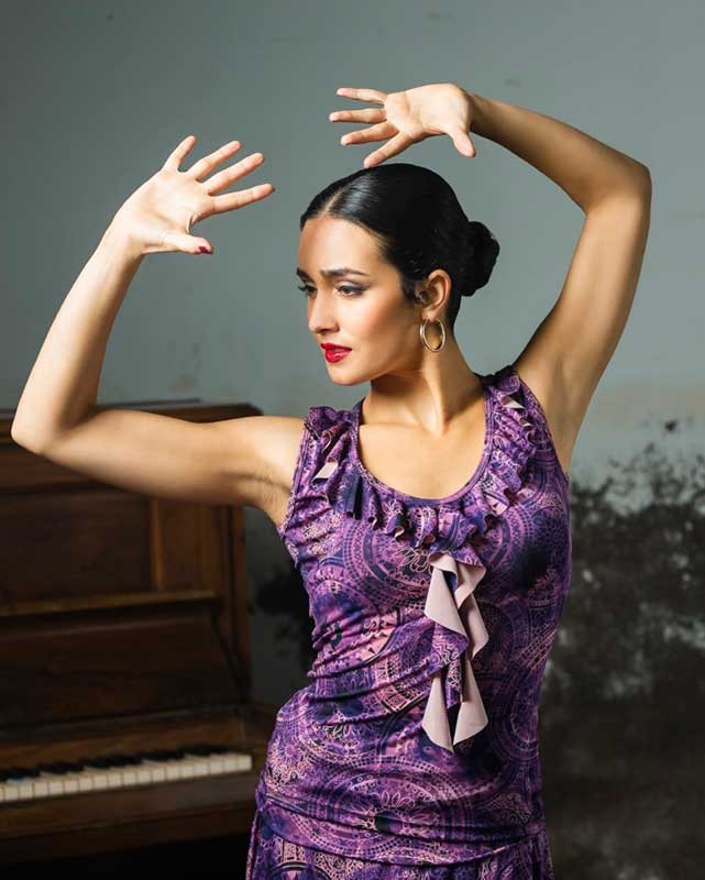 Mariquilla Printed Top with Straps