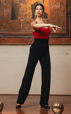 Mono-Pantalón Copla de Punto Elástico en varios colores