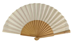 Natural Hazelnut Fan (30-31 cm)