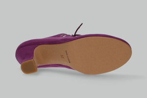 Lacets Flamenco Daim Violet