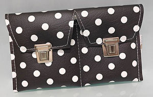 Funda Castañuela Profesional Negra con Lunares