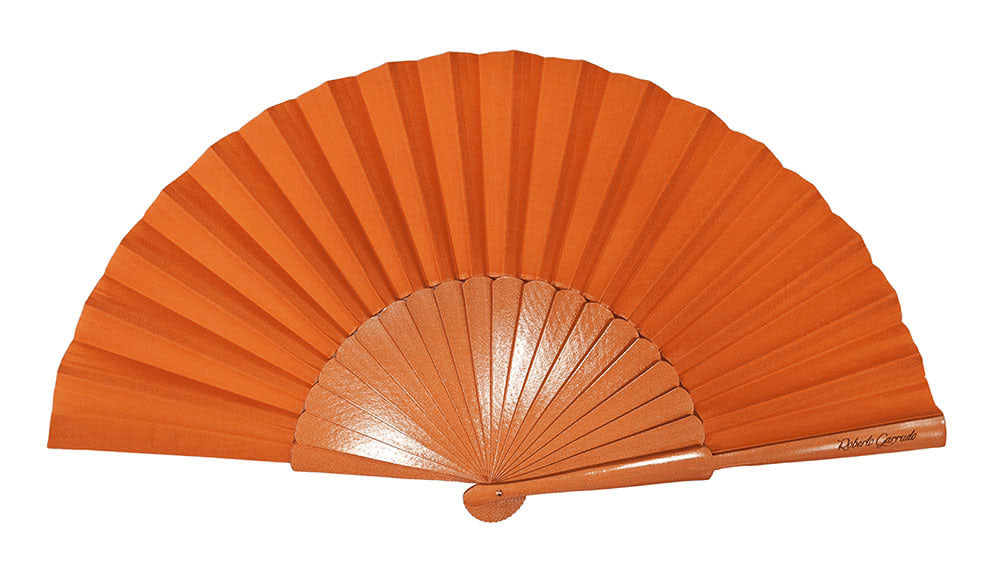 Abanico pericón naranja (30-31 cm)