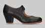 Zapato de baile flamenco profesional piel negro