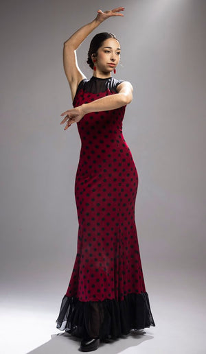 Robe de flamenco Calice imprimée en différentes couleurs