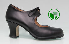 Zapato de baile flamenco "VEGANO" negro