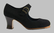 Professional Black Suede Flamenco Dance Shoe