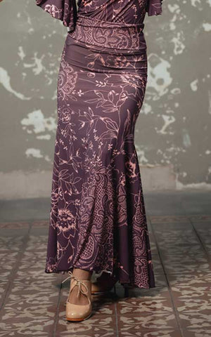Falda Flamenco Mirabel Estampada Varios Colores