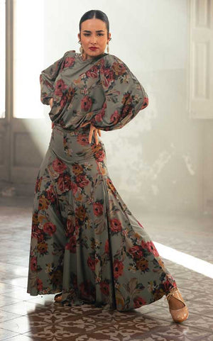 Jupe Cala Flamenco Imprimée