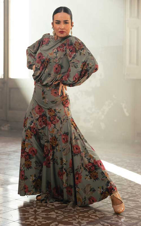 Jupe Cala Flamenco Imprimée