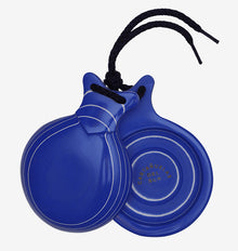 Professional Castanet Blue Glass Double Box