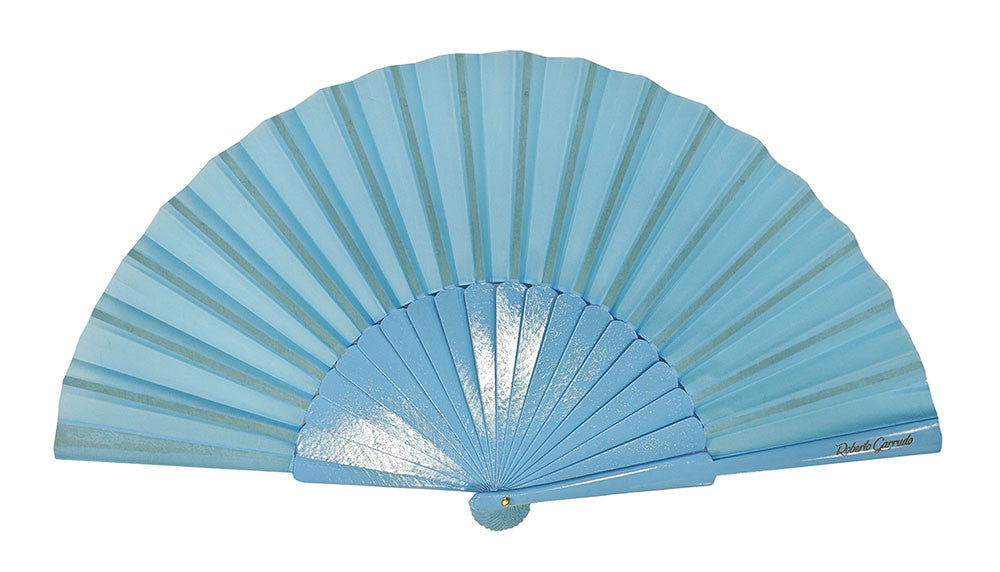Turquoise Pericón Fan (30-31 cm)
